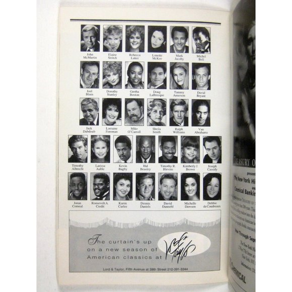 Show Boat Playbill July 1995 Rebecca Luker Mark Jacoby Joel Blum John McMartin - Picture 4 of 7